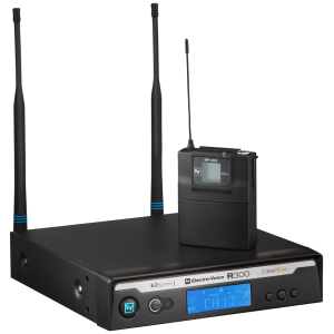 ELECTRO-VOICE R300-E/A SISTEMA BELTPACK CON BODYPACK E MICROFONO HEADSET HM3 BANDA A (618 MHZ – 634