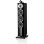 B&W 702 S3 in finitura Nero Lucido