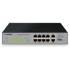 YAMAHA SWR2100P-10G | Switch managed 10 porte di cui 9 PoE+