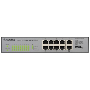 YAMAHA SWR2100P-10G | Switch managed 10 porte di cui 9 PoE+