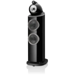 B&W 803 D4 in finitura Nero Lucido