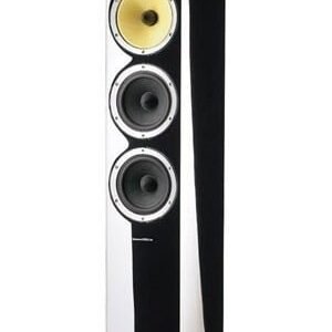 COPPIA DIFFUSORI PAVIMENTO B&W CM8.COLORE NERO LACCATO