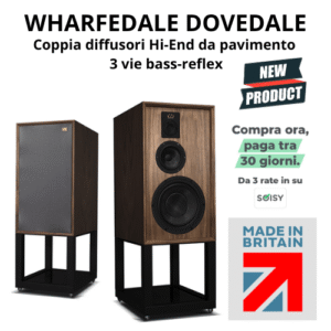 WHARFEDALE DOVEDALE | Coppia diffusori Hi-End da pavimento 3 vie bass-reflex