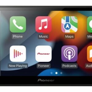 Pioneer SPH-DA360DAB display capacitivo da 6,8'' Apple CarPlay Wireless e Android Auto, Mirroring USB per Android, Bluetooth, DAB/DAB+