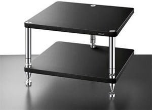 TAVOLINO AUDIO SOLIDSTEEL HJ2. 2 RIPIANI.COLORE NERO OPACO