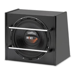 SUBWOOFER 320 MM IN CASSA CHIUSA 1 X 4 OHM 150W 3712 MICRO AUDIODESIGN