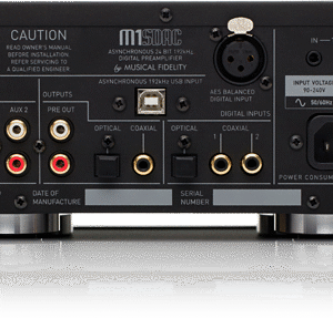 Pre- amplificatore con ricevitore Blutooth DAC 24- bit 192khz M1SDAC MUSICAL FIDELITY