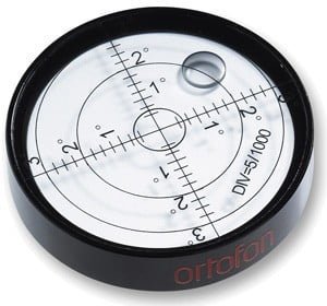 LIVELLA ALLUMINIO/VETRO MESSA IN PIANO GIRADISCHI ORTOFON BUBBLE LEVEL