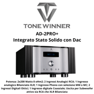 TONENWINNER AD-2PRO+ | Integrato Stato solido Con DAC