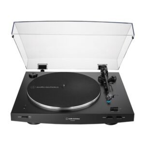 Audio-Technica AT-LP3XBTBK | Giradischi manuale con trazione a cinghia e Bluetooth