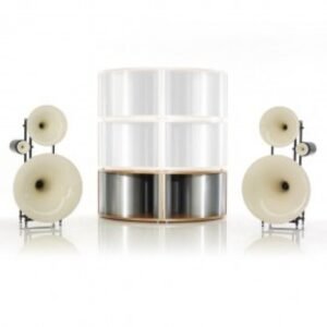 Avantgarde TRIO 2X BASSHORN XD | Coppia di diffusori a tromba a 3 vie con 2 moduli subwoofer basshorn xd separati