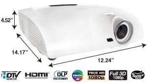 Novita'. Videoproiettore optoma hd 33 3d.