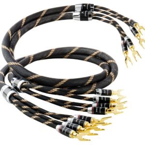 VINCENT High-End Cavo Speaker - Premium Line - Configurabile 2,3 e 5 mt - Biwiring