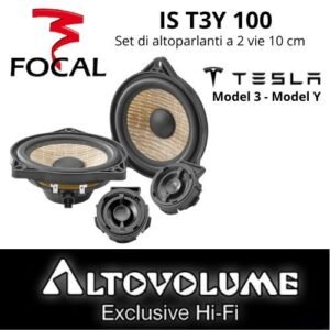FOCAL IS T3Y 100 | KIT Altoparlanti 2 Vie Separato 10cm per TESLA