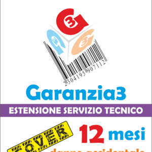 GARANZIA 3 COVER 1000 | Danno Accidentale Copertura fino a 1000,00€