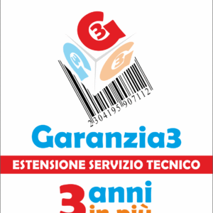 GARANZIA 3 - 500 | Estensione Servizio Tecnico Garanzia Aggiuntiva 3 Anni | Massimale Copertura 500,00€