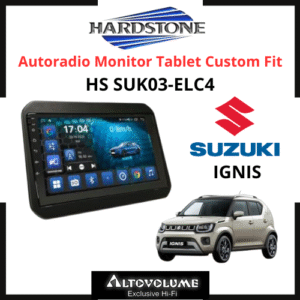 HARDSTONE HS SUK03-ELC4 | Autoradio-Monitor-Tablet Custom Fit per SUZUKI IGNIS - Android 10.0 - 8 CORE