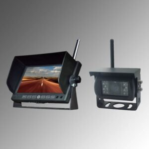 HARDSTONE HS CM707K - KIT MONITOR DA 7" CON RETROCAMERA WIRELESS PER MEZZI PESANTI