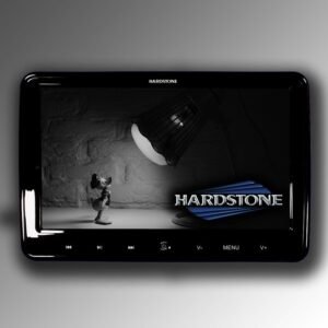 HARDSTONE HS HM11DH - COPPIA Monitor 10,1'' Retro Sedili Asportabili con Dvd Sd/Usb - HDMI - Finitura Nero Lucido