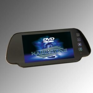 HARDSTONE HS MM701 - SPECCHIO RETROVISORE CON LCD DA 7.0" - 2 INGRESSI VIDEO INGRESSO RETROCAMERA (DEDICATO) PLAYER MP3 - A2DP BT