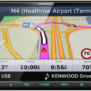 KENWOOD DNX7190DABS | Monitor 7'' con Navigazione,Bluetooth, Apple CarPlay, Android Auto