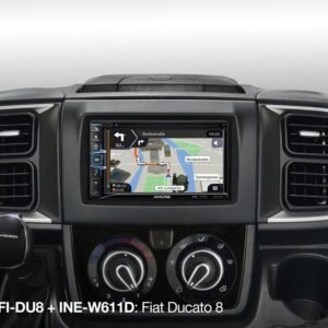 ALPINE KIT-7FI-DU8 | KIT 7" SPECIFICO PER FIAT DUCATO 8