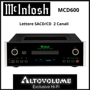 McINTOSH MCD600 | Lettore SACD/CD integrato