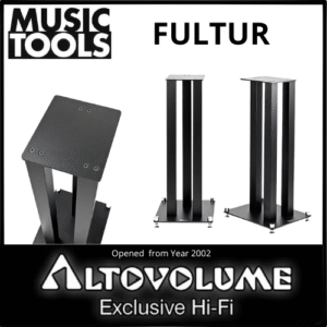 Music Tools FULTUR - Coppia Stand per Diffusori Scaffale