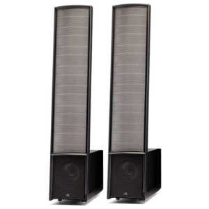 MartinLogan Impression ESL 11A | Coppia Diffusori Elettrostatici/ibridi da pavimento a 3 vie- Colore GLOSS BLACK