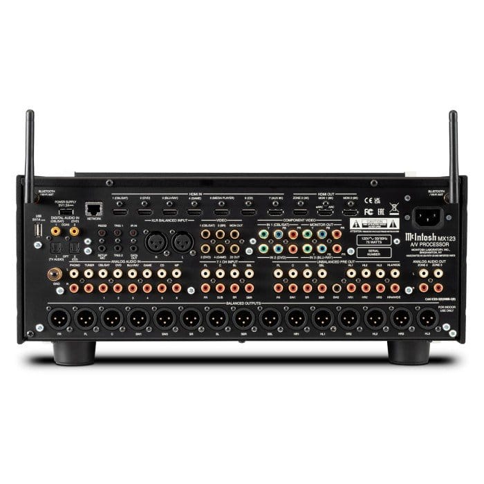 McIntosh MX123 8K β Processore Audio/Video 13.2 Canali