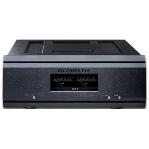 Musical Fidelity Nu-Vista PAS | Finale di potenza stereo 2x300W su 8ohm in due telai con alimentatore separato.
