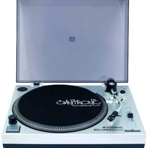 OMNITRONIC BD-1380 USB Turntable sil