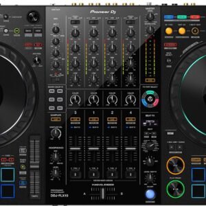 Pioneer DJ DDJ-FLX10 - Controller per performance DJ a 4 canali per vari software DJ (nero)