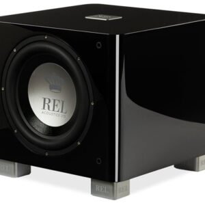REL Acoustics T/9x | Subwoofer Amplificato Sospensione Pneumatica con Radatore Passivo - Classe A/B Predisposto wireless