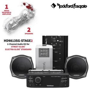 ROCKFORD FOSGATE Audio Kit HD9813SG-STAGE2 | Kit Autoradio + Altoparlanti + Amplificatore
