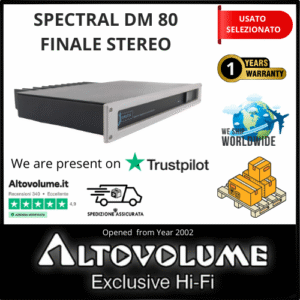 SPECTRAL DM 80 - FINALE STEREO ( USATO )