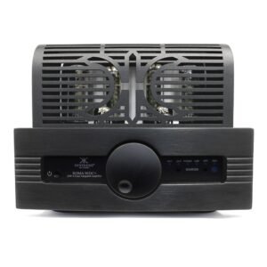 SYNTHESIS ROMA 96DC+ AL BLACK | Amplificatore integrato stereofonico valvolare in pura Classe A -DAC incorporato