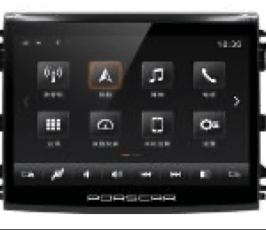 HARDSTONE HS PHE11-ALZ | AUTORADIO MONITOR 8,4 '' CUSTOM FIT ANDROID per PORSCHE CAYENNE | SISTEMI PCM 3.1