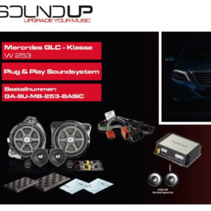 GLADEN MOSCONI SOUNDUP GA-SU-MB-253-BASIC | KIT PACCHETTO AUDIO COMPLETO Specifico per Classe GLC (W253) e simili