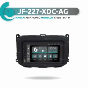 JF SOUND JF-227-XDC-AG | Autoradio per Alfa Romeo Giulietta - PROCESSORE 4 Core