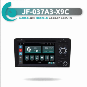 JF SOUND JF-037A3-X9C | Autoradio per Audi A3 03>07