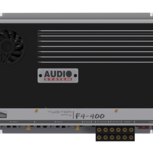 AUDIO SYSTEM F4-400 | Amplficatore 4 Canali AB per Auto - 4 x 100w