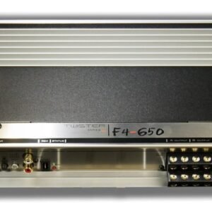 AUDIO SYSTEM F4-650 | Amplficatore 4 Canali AB per Auto - 4 x 170w
