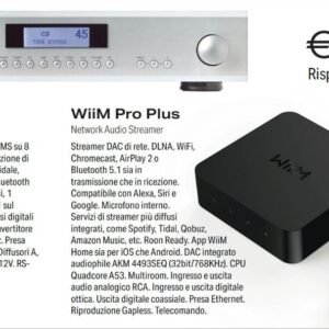 Rotel A12MKII - Amplificatore integrato da 60+60W RMS - Omaggio Wiim Pro Plus