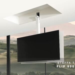 MAIOR FLIP 900 R | Staffa/Supporto Tv Motorizzata da Soffitto
