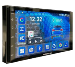 HARDSTONE HS DL7-ELC8D | Autoradio Android 2DIN 7", QLED, Novità Luglio 2025, 8 Core, 8GB/128GB, 4G LTE, DAB+, CarPlay Wireless, GPS