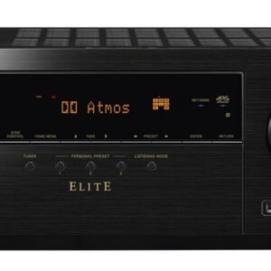 PIONEER ELITE AV 9.2-ch Network AV Receiver AMPLIFICATION Channels: 9 Amplification Type: RECEIVERS VSXLX305 Black