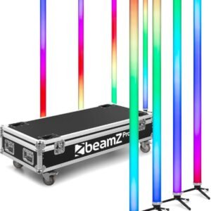 beamZ Pro Kratos RGBW | Set di 8 tubi LED per uso interno/esterno