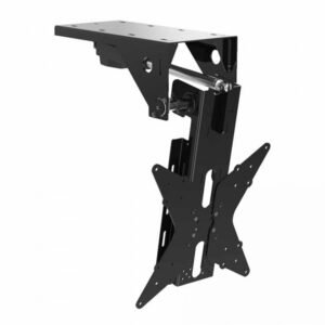 FLATMOVER BK 200 L | Staffa Motorizzata Tv a Soffitto fino a 55''- 60'' | Apertura a Libro MOTORIZZATA - Rotazione 100 Gradi