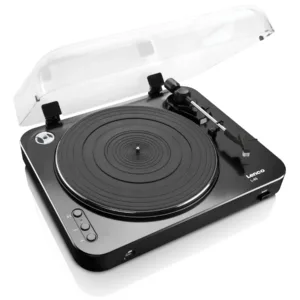 LENCO L-85 NERO - GIRADISCHI CON CODIFICA DIRETTA USB - NERO